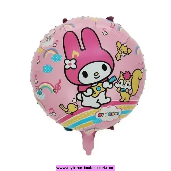 My Melodi Yuvarlak Folyo Balon